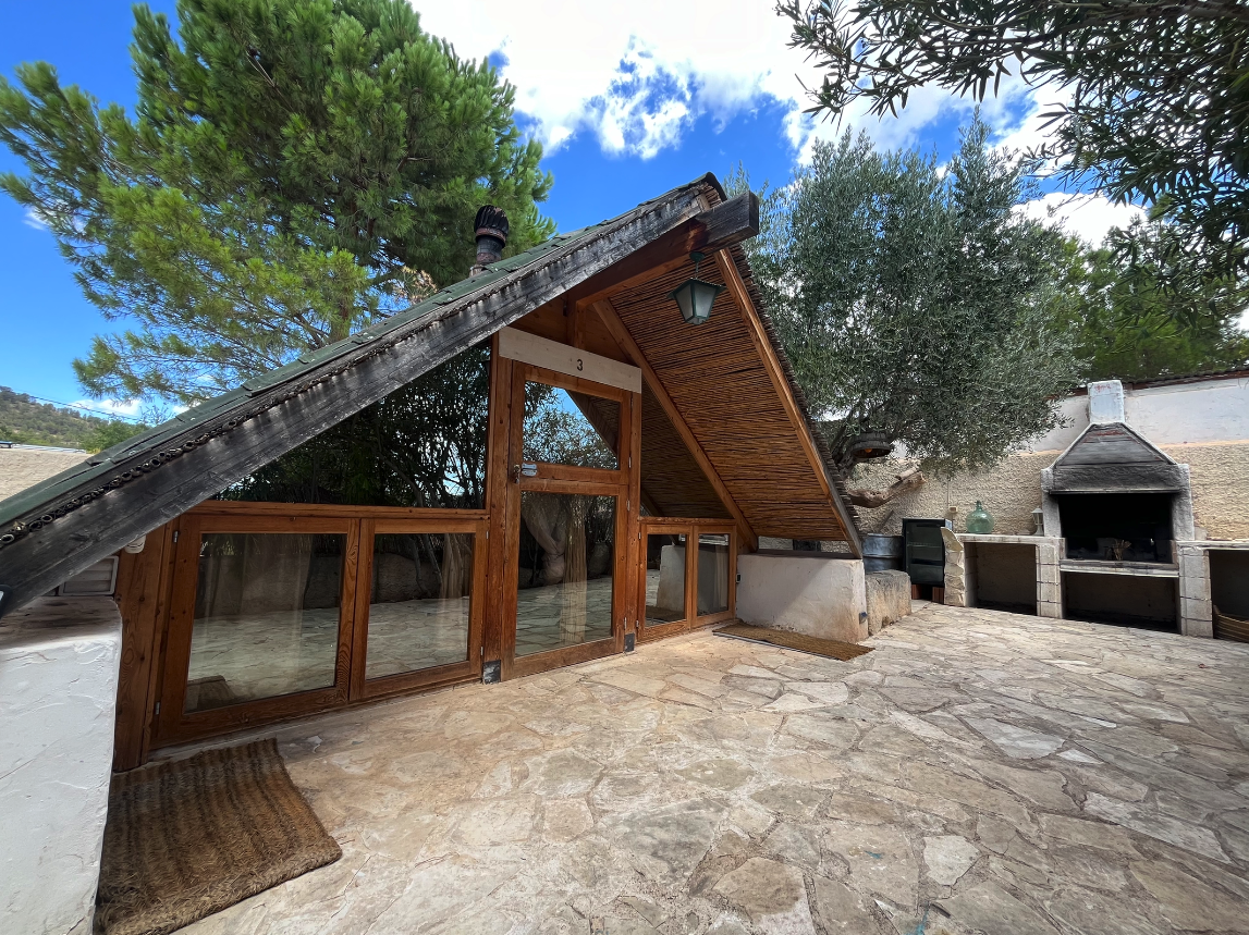 Cabaña con Jacuzzi y chimenea Murcia
