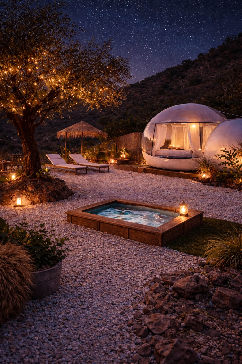 Glamping Burbuja Los Almendros Málaga